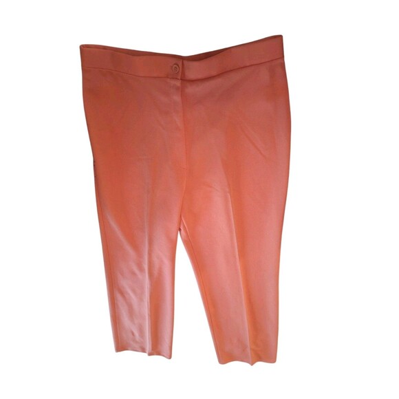 VINTAGE 70S PASTEL PANTS NWOT Beeline Fashions Size 16 Pink - Picture 3 of 8